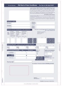 Sage Compatible P60 Mailer (2020-2021) HMRC Approved